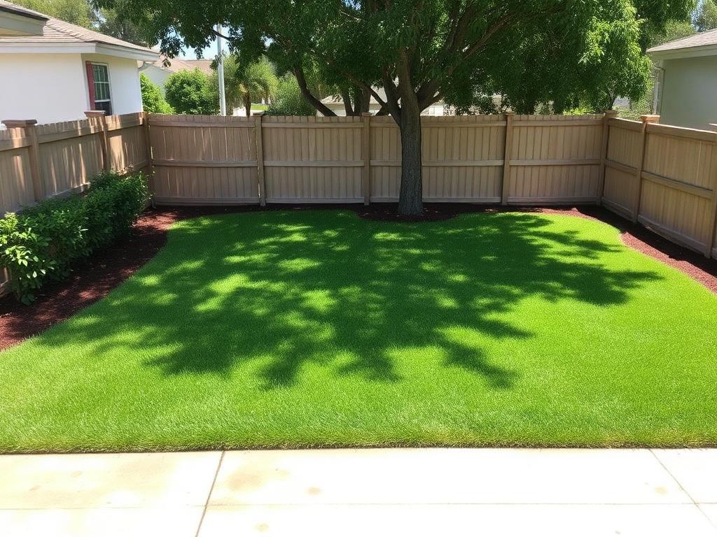 Backyard Reset — after